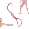 Figure 8 Exercise Bands for Women Men, 2025 New Resistance Bands Exercise Bands with Handles for Working Out, Upgrade Portable Rubber Resistance Band Chest Expander Strap(Pink)
