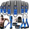 HPYGN Heavy Resistance Bands, 300LBS Exercise Bands for Working Out, Fitness Bands with Handles, Workout Bands for Men, Weight Bands Set for Muscle Training, Strength, Slim, Yoga, Home Gym Equipment(Blue)