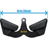 BLUSLM LAT Pull Down Bar for Cable Machine, LAT Pulldown Attachments T-bar V-bar Cable Attachment for Gym, Back Tricep Strength Training Handle(BL03)