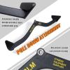 BLUSLM LAT Pull Down Bar for Cable Machine, LAT Pulldown Attachments T-bar V-bar Cable Attachment for Gym, Back Tricep Strength Training Handle(BL4PLUS)