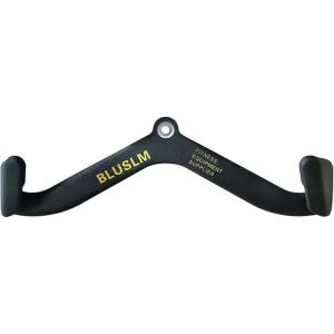 BLUSLM LAT Pull Down Bar for Cable Machine, LAT Pulldown Attachments T-bar V-bar Cable Attachment for Gym, Back Tricep Strength Training Handle(BL05)