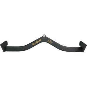 BLUSLM LAT Pull Down Bar for Cable Machine, LAT Pulldown Attachments T-bar V-bar Cable Attachment for Gym, Back Tricep Strength Training Handle(BL4PLUS)