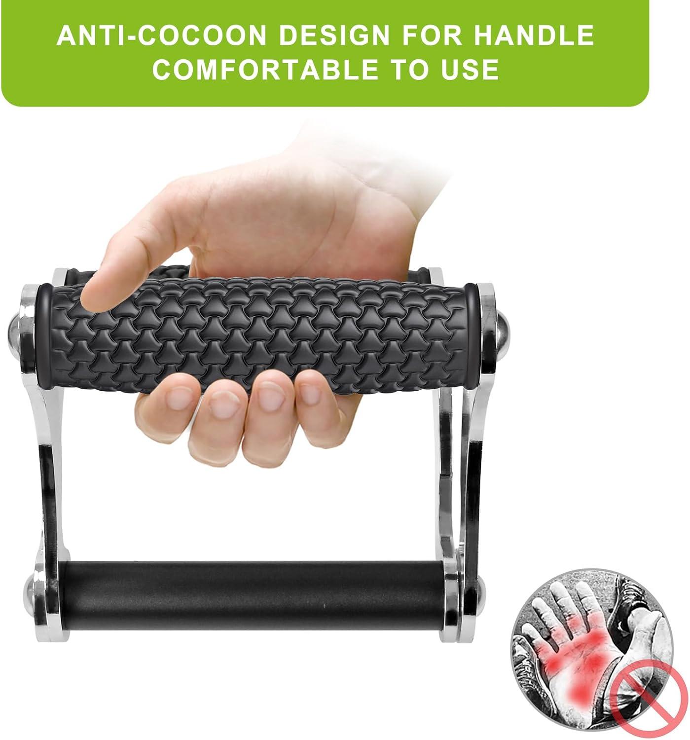 imageKipika Wall Mount Landmine Attachment for 1 Standard Bar and 2 Olympic Bars Heavy Duty TBar Row Platform with Swivel Ideal for Home Gym WorkoutsLandmine Handle Attachment