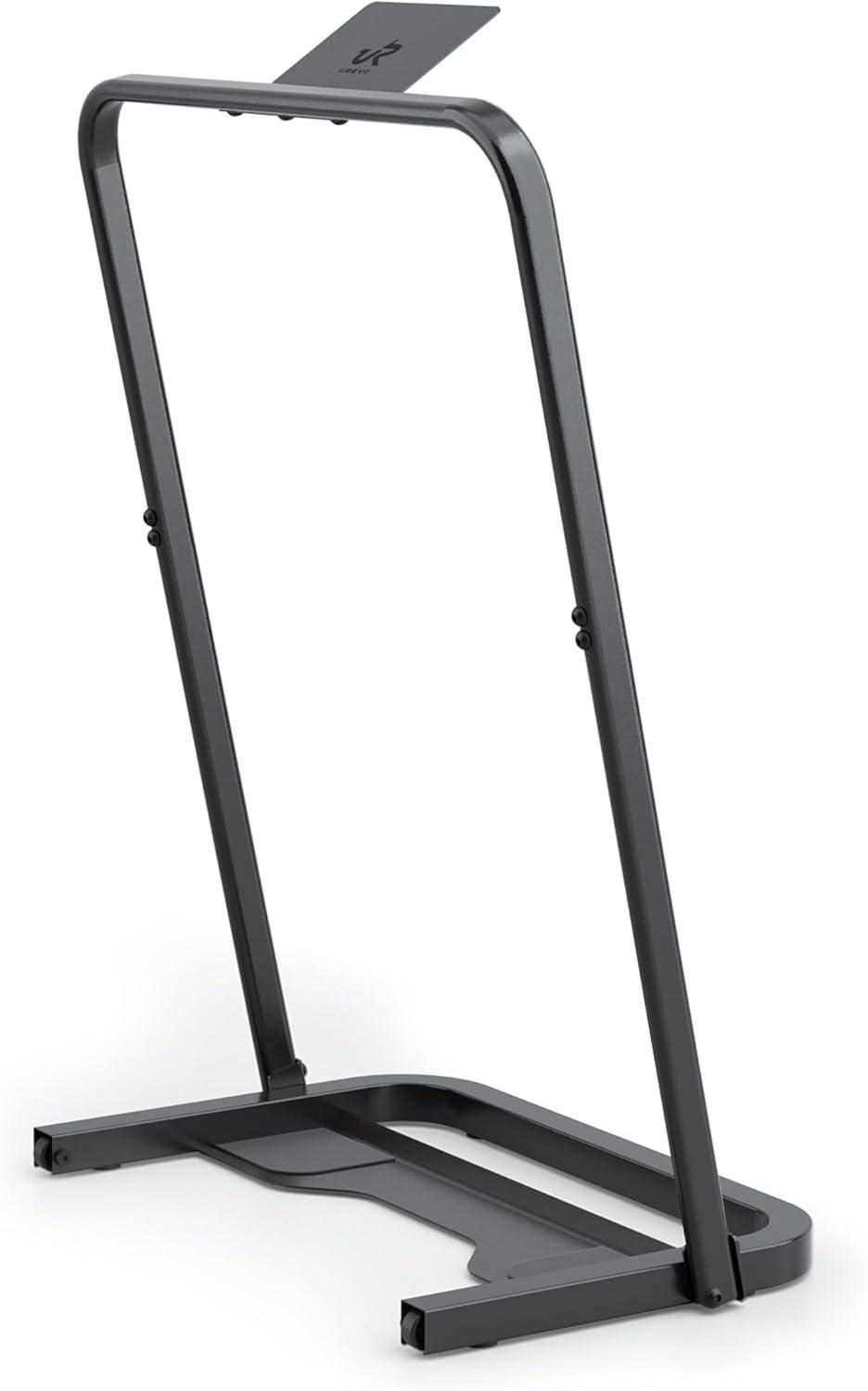imageUREVO Walking Pad Handle Bar Only Universal Compatible for Walking Pads 236 Wide Transform WalkingPad Into a Treadmill in Seconds Easy Moving with Wheels Quick Assembly Sturdy Design BlackCarbon Black