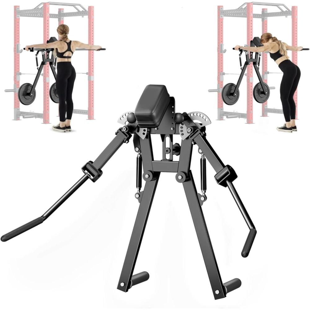 imageMikolo Lateral Raise Attachment Lateral Raise amp Chest Fly Machine Shoulder Press Machines for Chest amp Shoulders Power Rack Attachment with 1 Holes Upper Body Workout Equipment for Home Gym