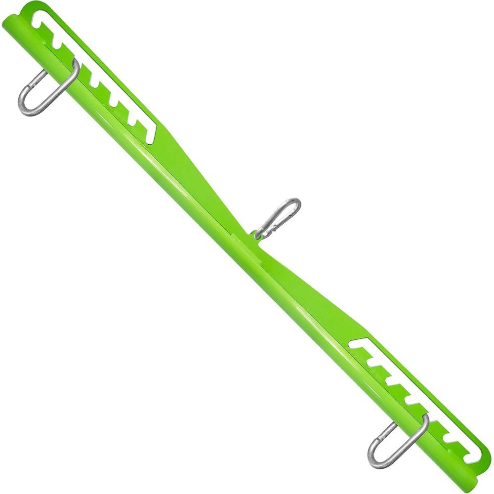 imageYes4All Neutral Paddle Grip LAT Pull Down Bar Range of Motion Spreader Handle Cable AttachmentsLong Bar  Press Down Attachment