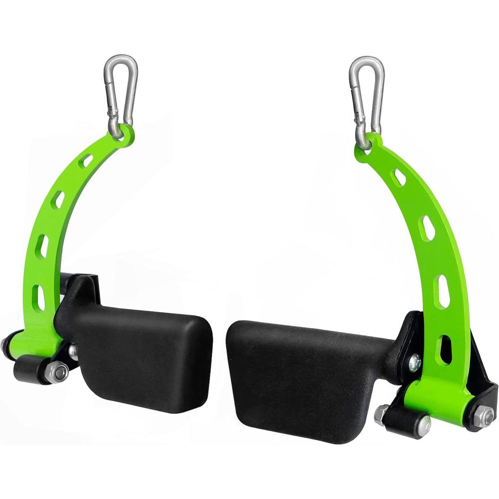 imageYes4All Neutral Paddle Grip LAT Pull Down Bar Range of Motion Spreader Handle Cable AttachmentsPaddle Grip  Press Down Attachment