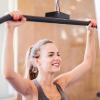 Cable Machine Lat Pulldown Attachments – 29/39/48 Inch Wide Grip Bar with Non-slip Handle for Home Gym Tricep Training(Combo-1)