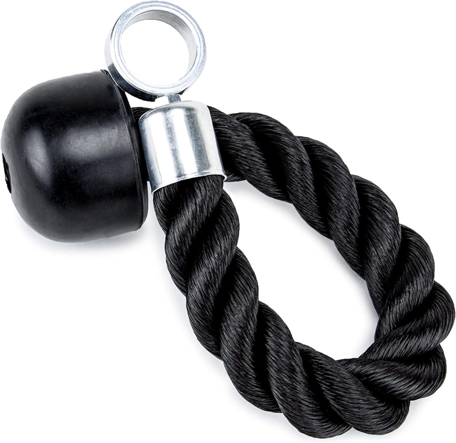imageCrown Sporting Goods Single Grip Tricep Rope with Cable Machine Attachment