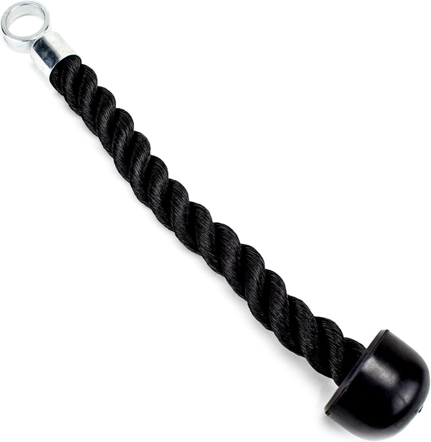 imageCrown Sporting Goods Single Grip Tricep Rope with Cable Machine Attachment