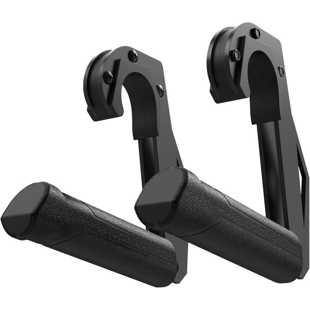 imageAimiDream Neutral Grip Handle Attachment for Pullup Bars Barbells and Resistance Bands