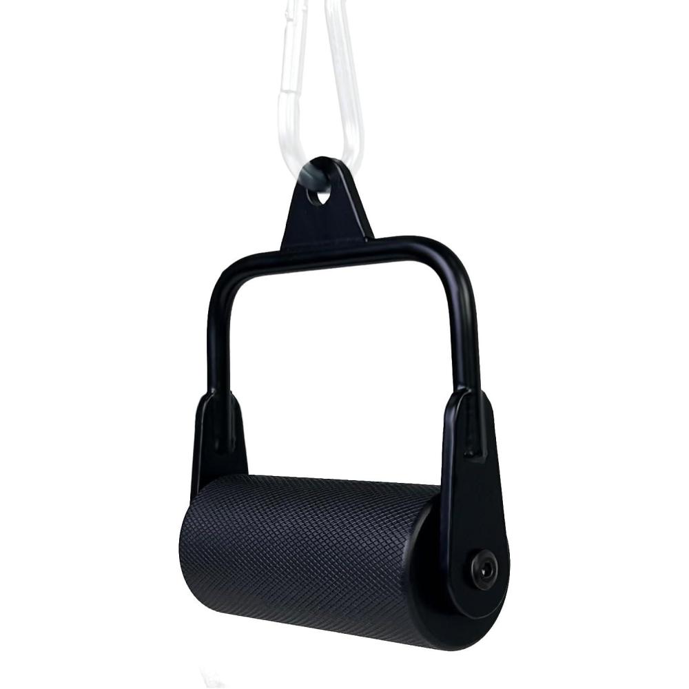 imageArm Wrestling Handles Thick Armwresting Training Equipment LAT Pulldown Attachments D Handle V Bar Cable Machine Attachments Gym Handles for Forearm Wrist Strength TrainingBig Grip