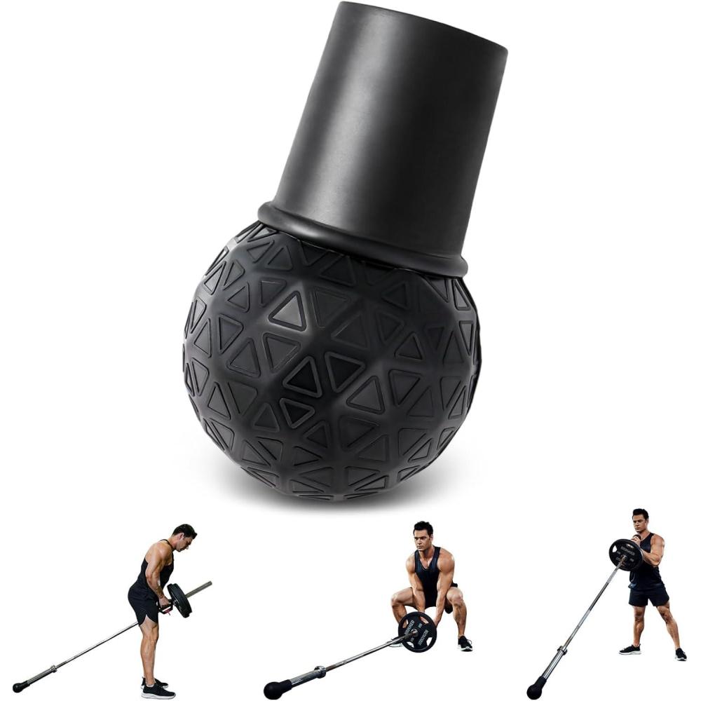 imageCONREDA Landmine Attachment for BarbellBarbell Landmine for Presses Rows Rotation Split SquatsFits 2 inch Olympic BarsT Bar Row Attachment for Gym HomeBlack