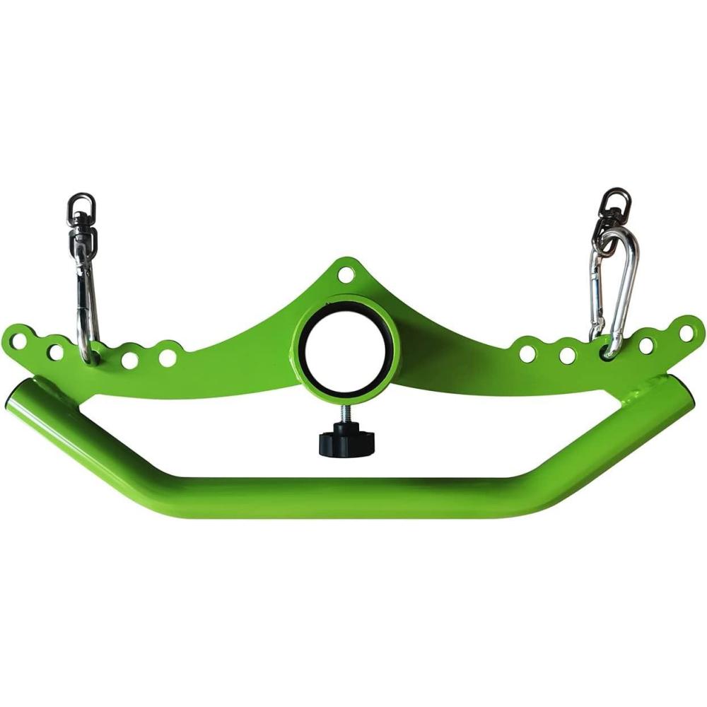 imageKORIKAHM Adjustable Lat Pull down Bar Cable Machine Attachments for Gym Home Gym Fitness Tbar Row Pulldown Attachments Lat Pull Down Machine Wide Grip Neutral Grip HandleSP05