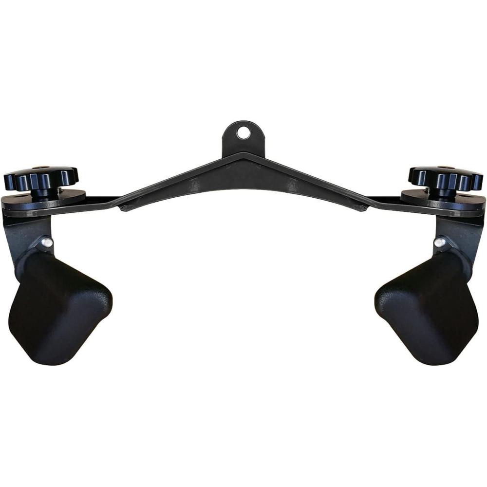 imageKORIKAHM Adjustable Lat Pull down Bar Cable Machine Attachments for Gym Home Gym Fitness Tbar Row Pulldown Attachments Lat Pull Down Machine Wide Grip Neutral Grip HandleSPB02