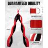 MANUEKLEAR Tricep Rope Cable Attachment Handles, Greater Range of Motion, Tricep Pull Down Rope for Push Downs, Crunches, Facepulls for Professional Gym(Red)