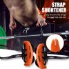 MOST Neutral Grip Pull Up Handles for Home Gym Workout, Ergonomic Pull Up Grips with Non-Slip for T-bar Row(Orange)