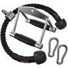 Black Tricep Rope + Double D Handle