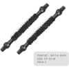 INNSTAR Cable Handles Gym Equipment, Resistance Band Handles with Solid ABS Core Grips, D Handle Cable Attachment, Heavy Duty Exercise Handles, Cable Machine Handles(Bench Press Band Black (33 LBS)-10″)