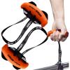 MOST Neutral Grip Pull Up Handles for Home Gym Workout, Ergonomic Pull Up Grips with Non-Slip for T-bar Row(Orange)