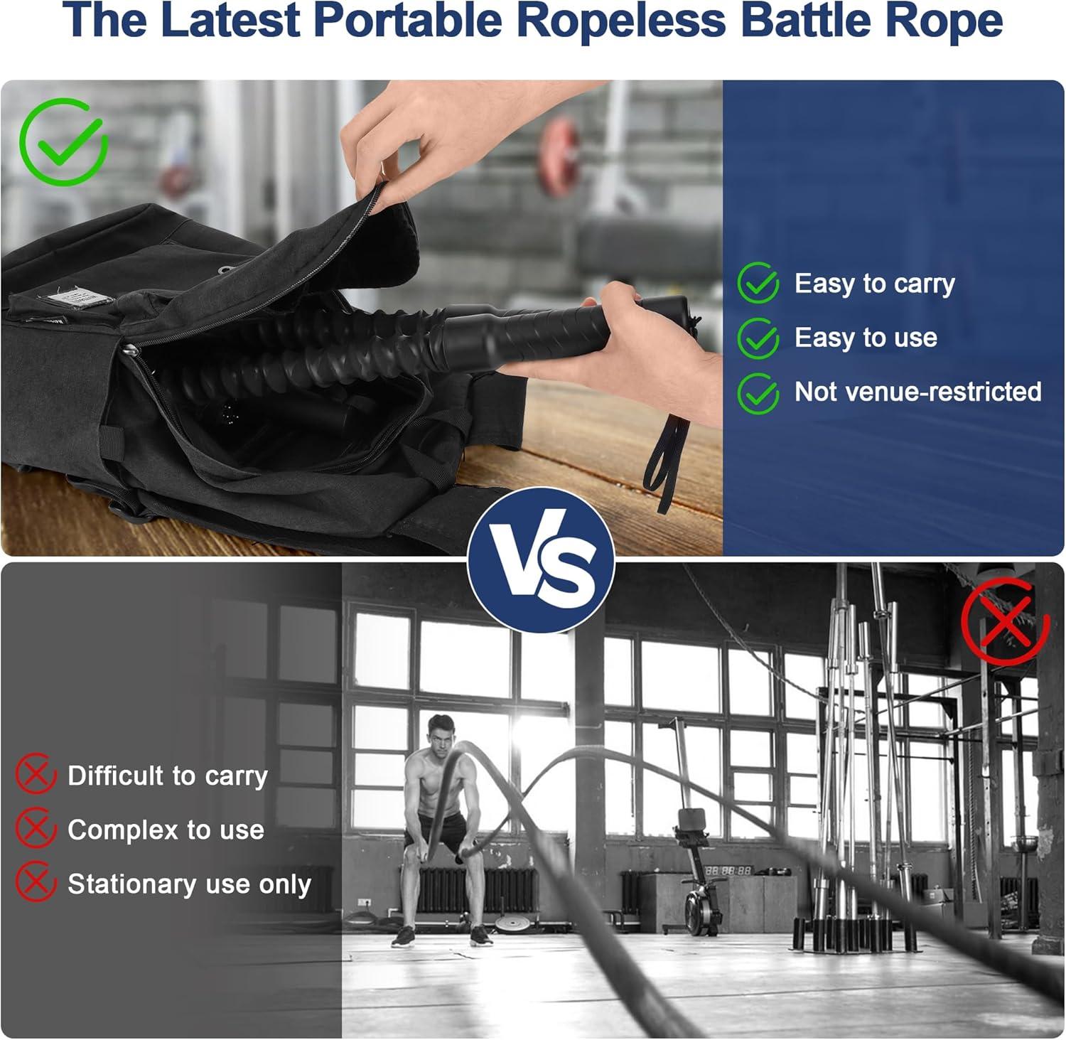 imageASIEIT Weight Pulley System for Home Gym Upgraded Cable Pulley Attachments for Garage Gym Durable Cable Machine for LAT Pull Down Biceps Curl Tricep Shoulder WorkoutRopeless Battle Ropes