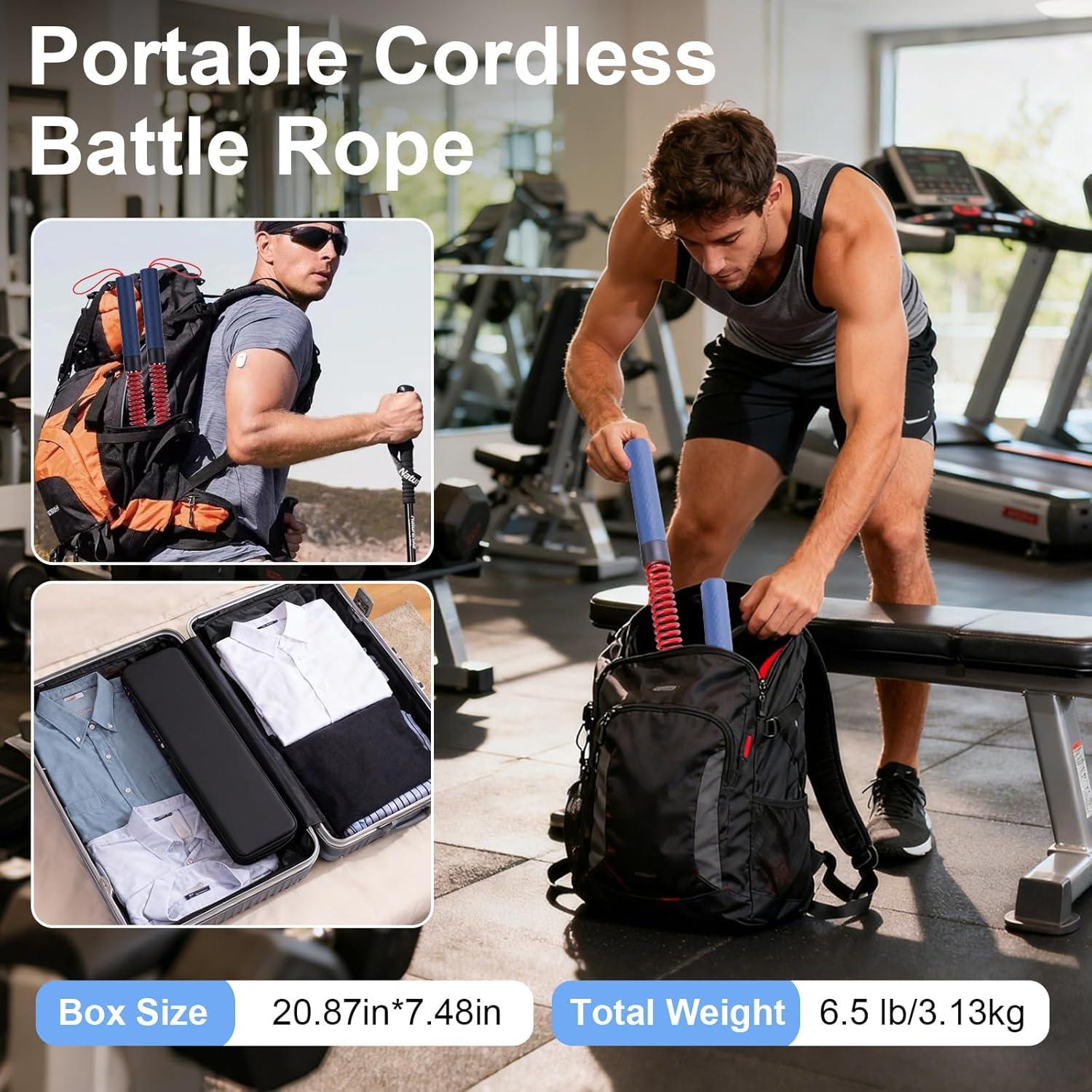 imageASIEIT Weight Pulley System for Home Gym Upgraded Cable Pulley Attachments for Garage Gym Durable Cable Machine for LAT Pull Down Biceps Curl Tricep Shoulder WorkoutAdjustable Battle Ropes