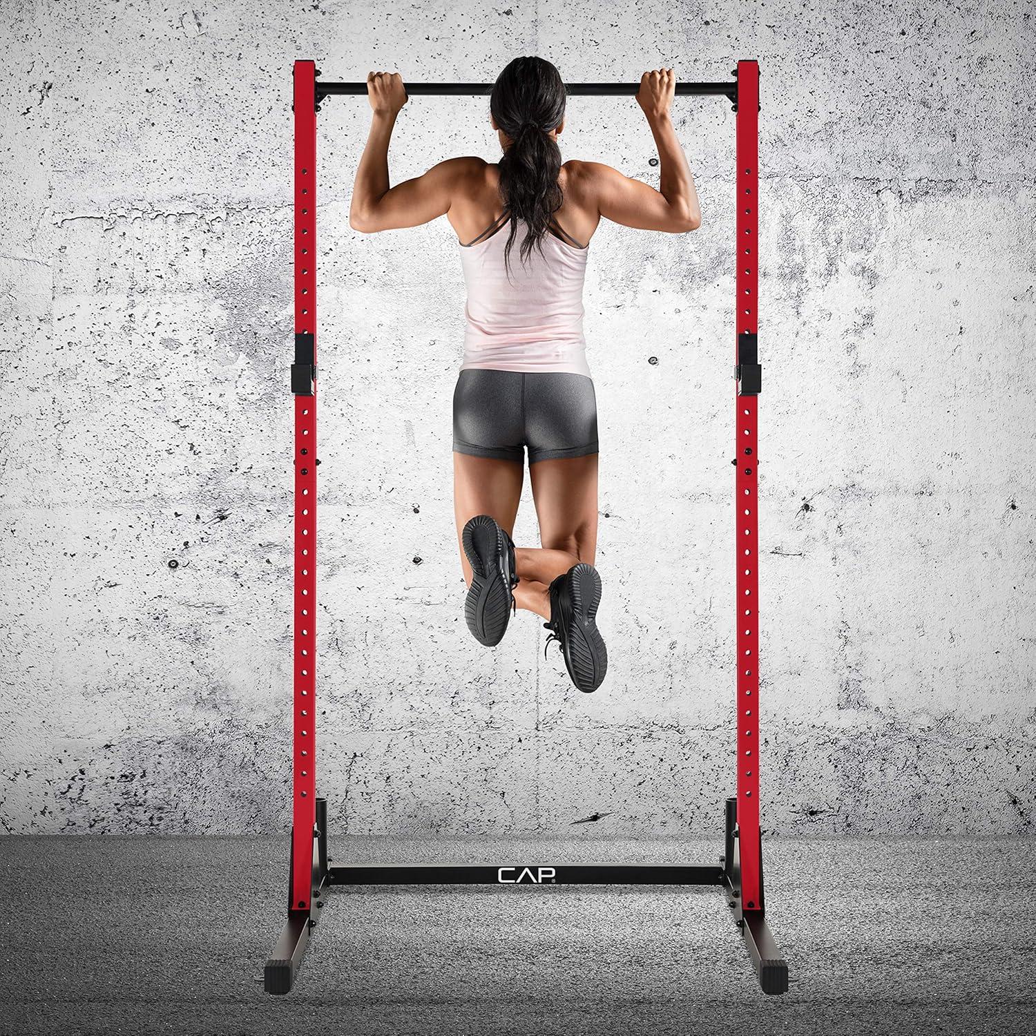 imageCAP Barbell Power Racks and AttachmentsFM905Q Red
