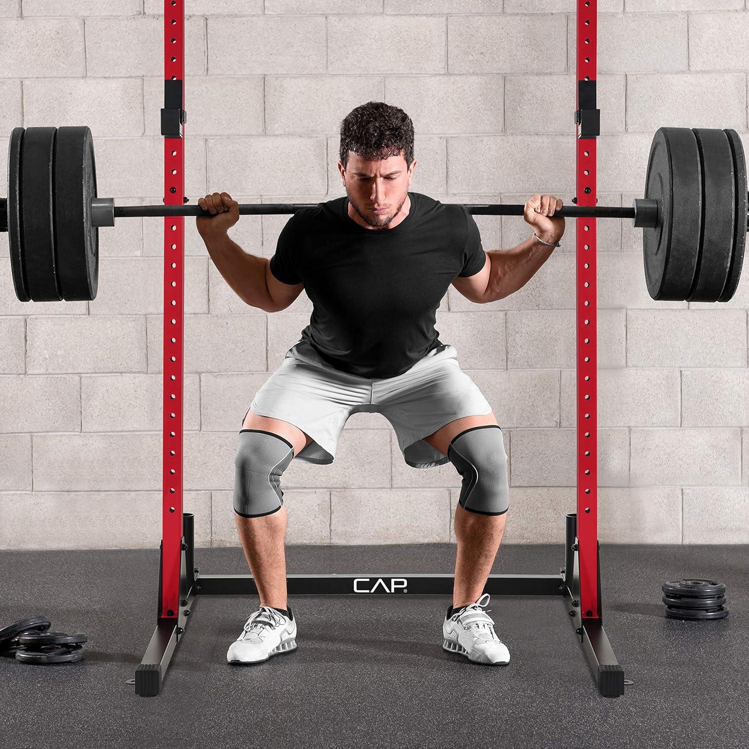 imageCAP Barbell Power Racks and AttachmentsFM905Q Red