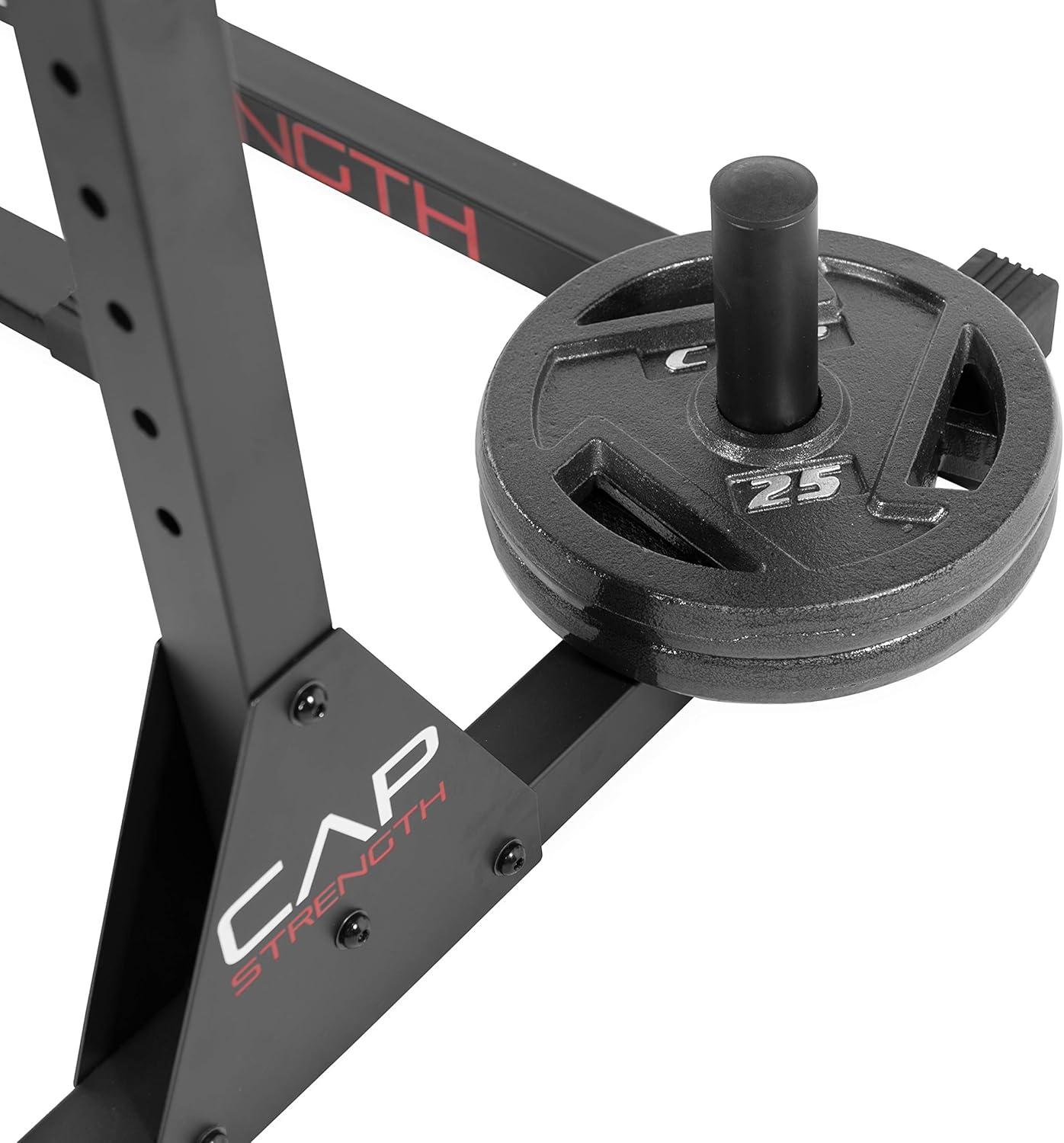 imageCAP Barbell Power Racks and AttachmentsPower Rack and Bench Combo