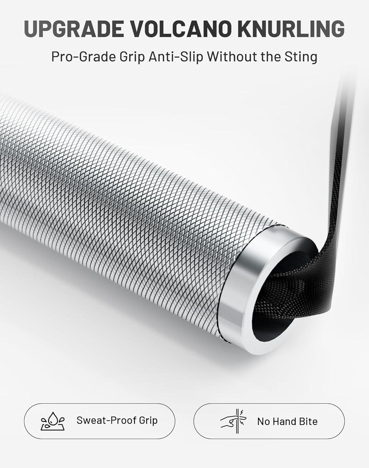 imageMikolo Aluminum Alloy Cable Machine Handles Exercise Handles D Handle Cable Attachments for Gym Durable Cable Machine Attachment for Cable Crossover TrainingAluminum Alloy Handles Without Bearing