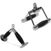 C. Double D Handle + Vshape Bar with Rubber