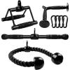 G. (Black) Tricep Rope + Double D + Straight Bar + V Bar