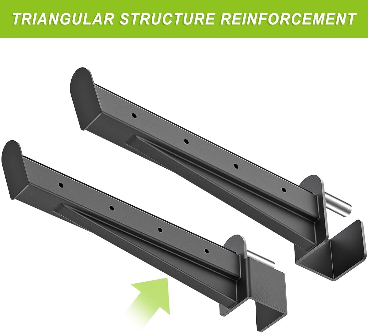 imageKipika Anchor for Resistance Bands Fits 3 x 3 Power Rack with 58 or 1 Hole Heavy Duty Steel Hooks with Rubber Pads for Home Gym Workouts Strength Trainingand Physical Therapy Exercise 2 PackFor 3x3 Rack with 58 or 1 Hole