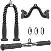 Tricep Rope+ V Bar+ Rotating Bar