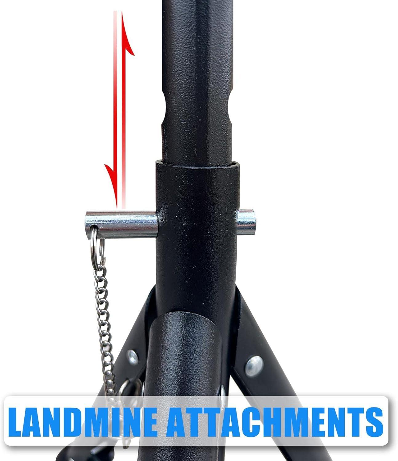 imageViking Press Landmine Handle for 2Inch Barbell Hack Squat TBar Row Attachment Strength Training Accessories Shoulder Press Landmine Attachment EquipmentStyle K