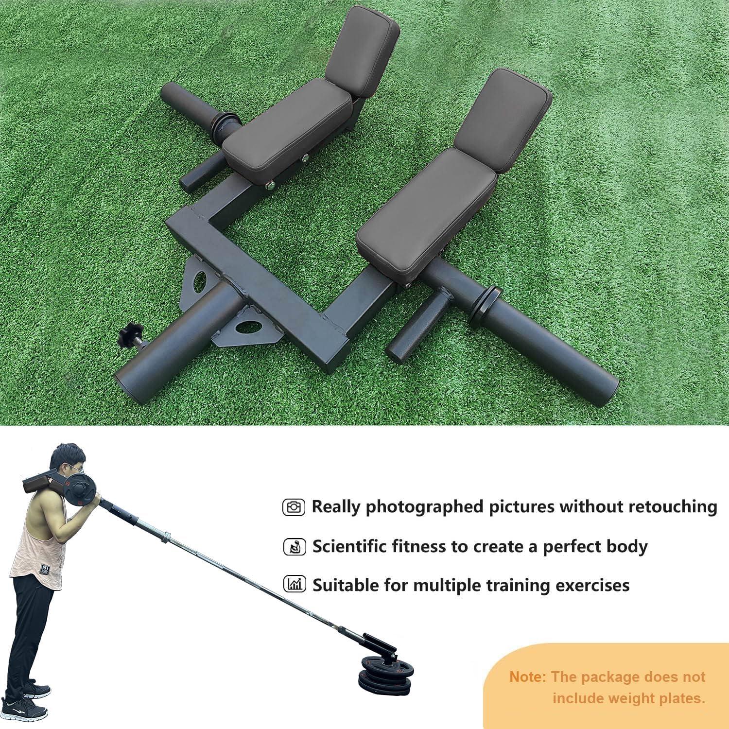 imageViking Press Landmine Handle for 2Inch Barbell Hack Squat TBar Row Attachment Strength Training Accessories Shoulder Press Landmine Attachment EquipmentStyle G