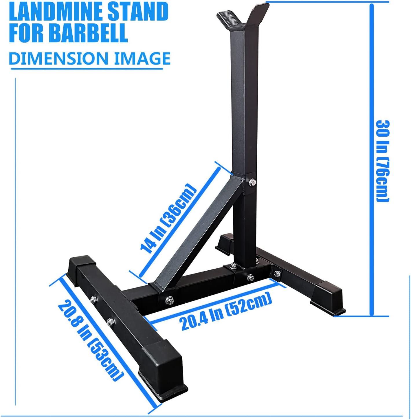 imageViking Press Landmine Handle for 2Inch Barbell Hack Squat TBar Row Attachment Strength Training Accessories Shoulder Press Landmine Attachment EquipmentStyle H