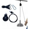 1 Pulley+1 Straps+1 Carabiner+59in Cable 1pcs