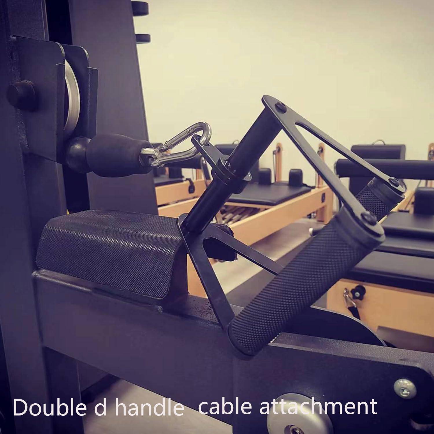 imageCable Machine for Home Gym Triceps Press Down Cable Machine attachments LAT Pull Down attachments Triceps Pull Down attachments Fitness Equipment Cable Accessories