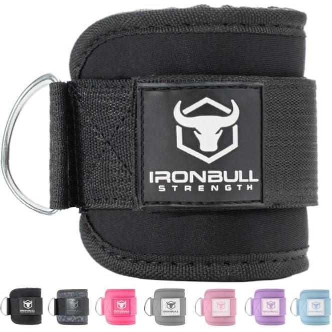 imageWomens Ankle Strap for Cable Machines amp Resistance Bands Gym amp Home Workout Cuff Attachment for Leg Extensions Kickbacks Hip Abductors  Booty ExercisesBlack