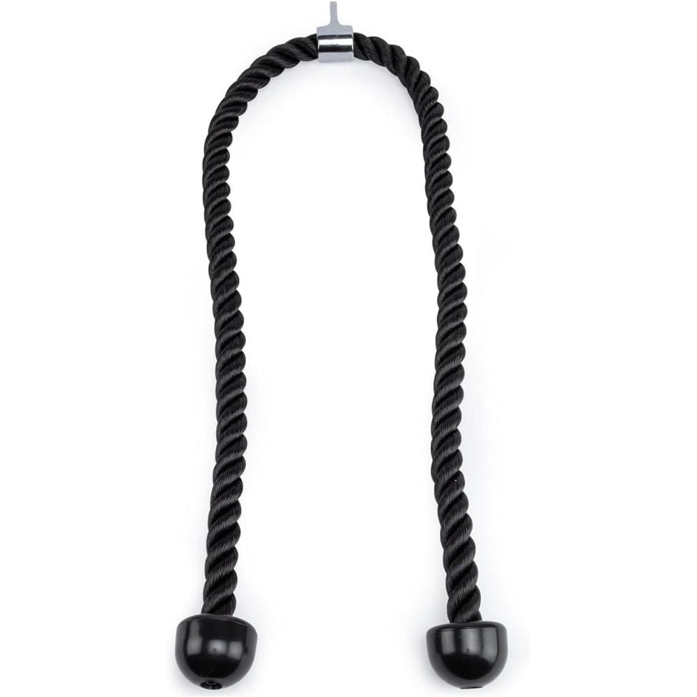 image54Inch Tricep Rope Attachment  Heavy Duty Double Length Gym Rope for Cable Machine and Home Gym Pulley Systems  Durable Tricep Pull Down Accessory for Effective Workouts