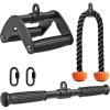 B.3 packs Tricep Rope+Double D+Straight Bar