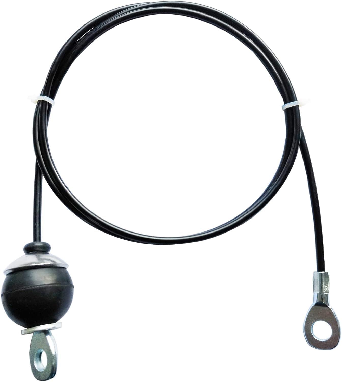imageFitness Gym Replacement Cable Fitness Pulley CableHeavy Duty 5mm Steel Wire Rope for Home Gym Cable Pulley Machine AccessoriesBCable Ball
