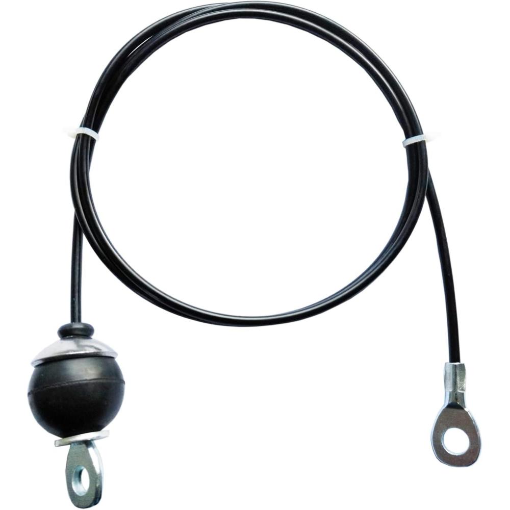 imageFitness Gym Replacement Cable Fitness Pulley CableHeavy Duty 5mm Steel Wire Rope for Home Gym Cable Pulley Machine AccessoriesBCable Ball