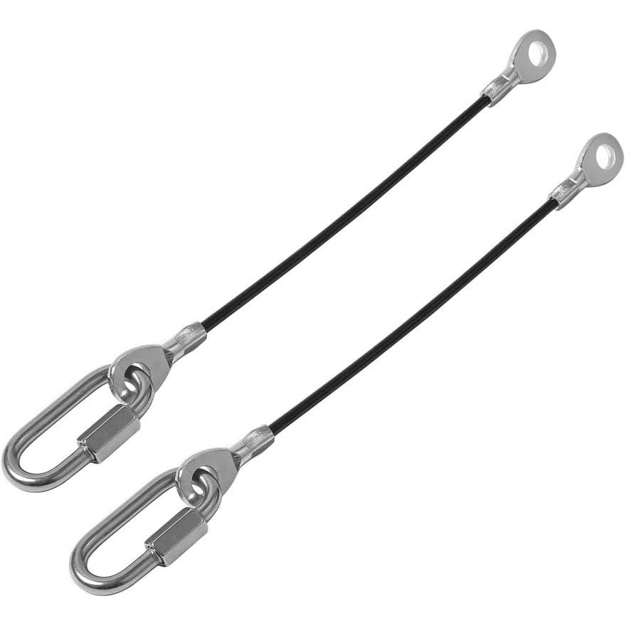 imageFitness Gym Replacement Cable Fitness Pulley CableHeavy Duty 5mm Steel Wire Rope for Home Gym Cable Pulley Machine AccessoriesDCableExtension