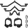 D. 12''+24''+32'' Pulldown Bars + D Handles