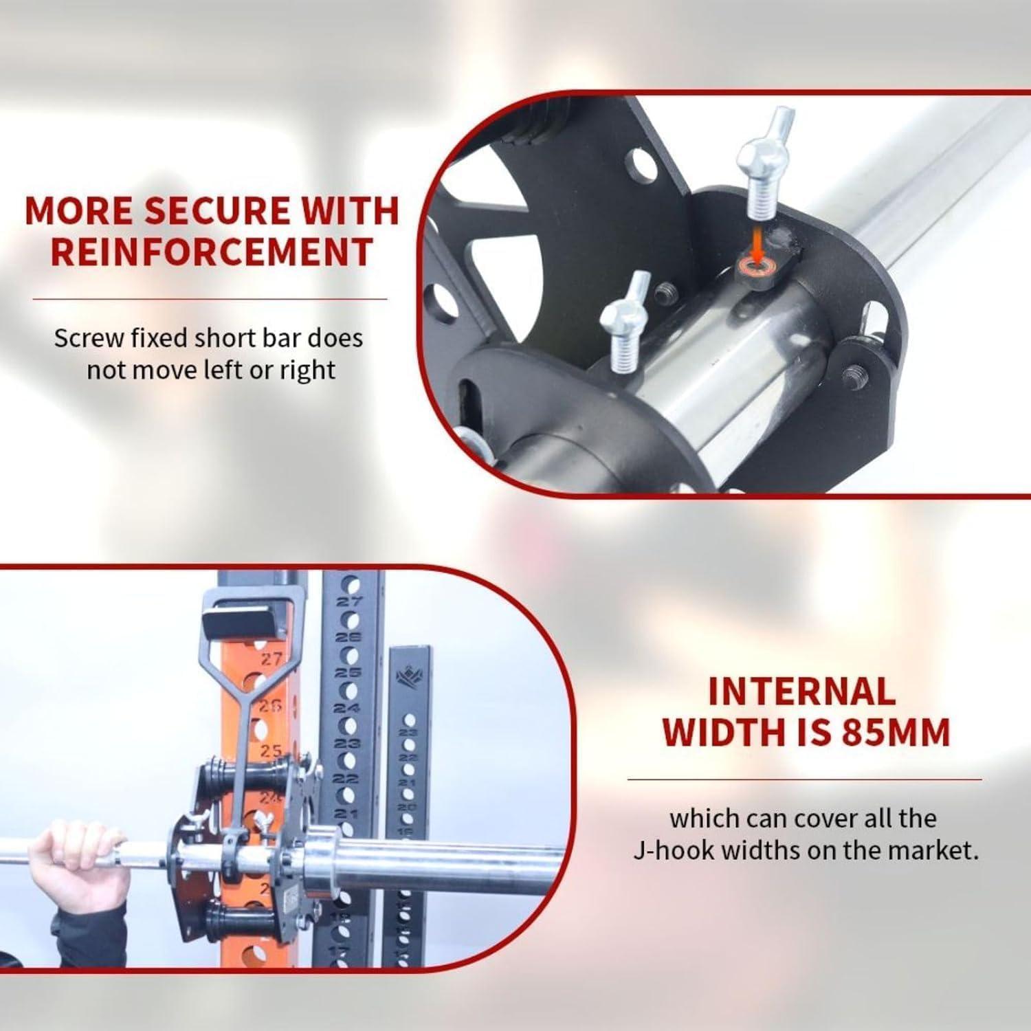 imageAHTAPFON Smith Machine Attachments for Cable Machine AttachmentsCable Pulley Attachments for Power Rack AttachmentsSquat Rack Attachments for Cable Crossover Deep Squat LAT Pull Down