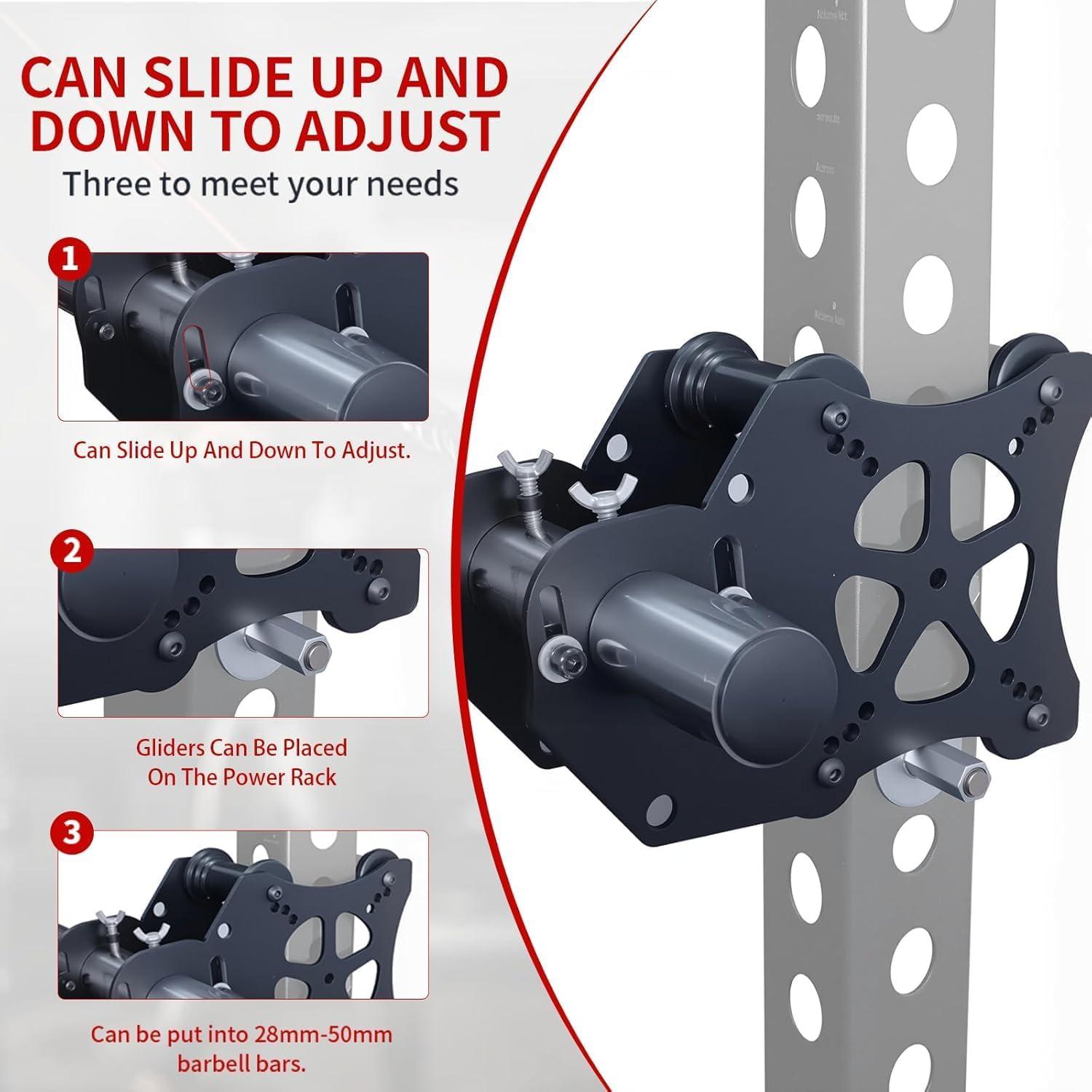 imageAHTAPFON Smith Machine Attachments for Cable Machine AttachmentsCable Pulley Attachments for Power Rack AttachmentsSquat Rack Attachments for Cable Crossover Deep Squat LAT Pull Down