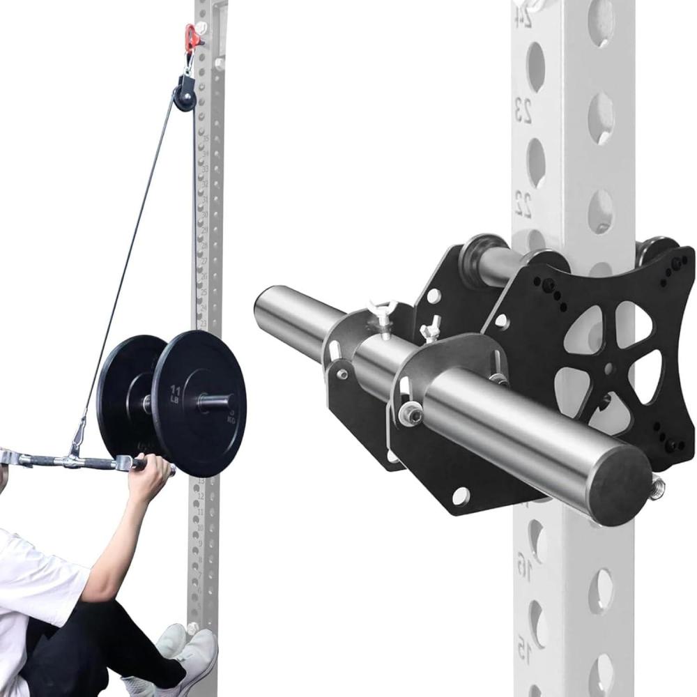 imageAHTAPFON Smith Machine Attachments for Cable Machine AttachmentsCable Pulley Attachments for Power Rack AttachmentsSquat Rack Attachments for Cable Crossover Deep Squat LAT Pull Down