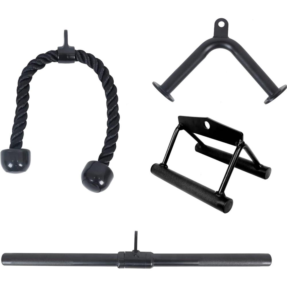 imageFitvids Cable Machine Attachment1Piece Cable AttachmentBlack